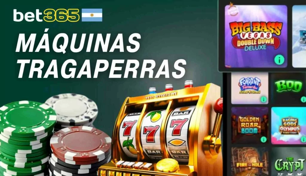 Bet365 Argentina Máquinas tragaperras