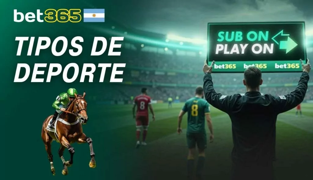 Bet365 Argentina Tipos de deporte